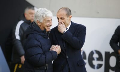 Gianpiero Gasperini e Massimiliano Allegri - Coppa Italia