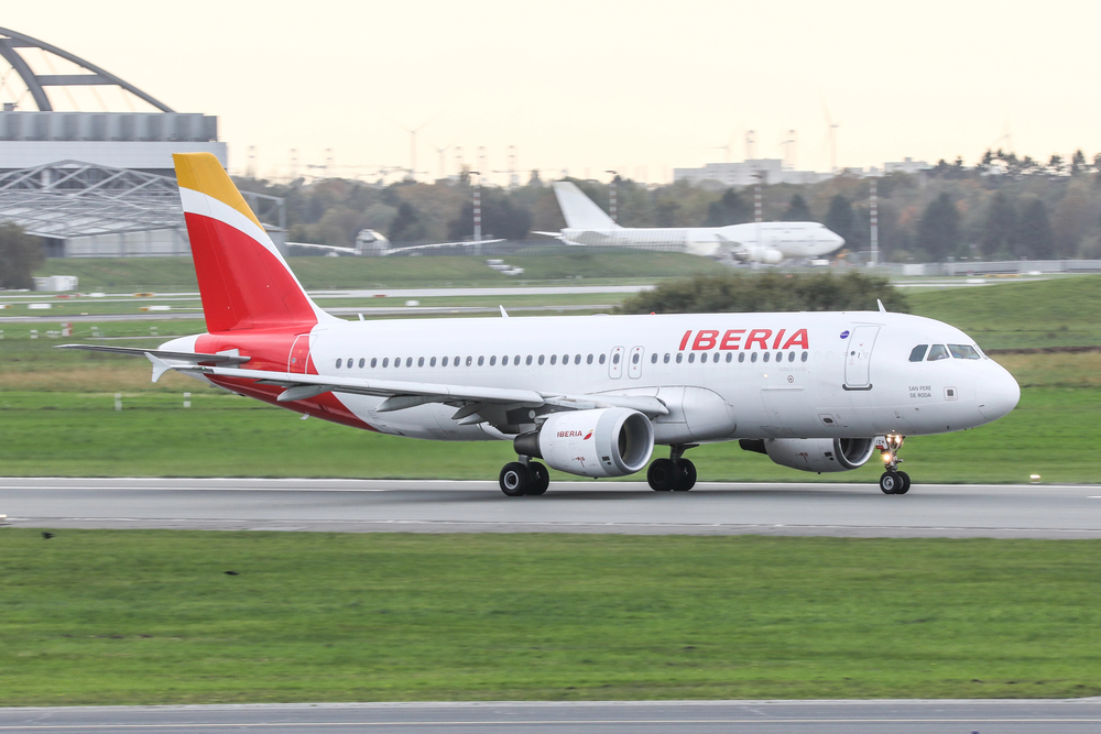 Aereo compagnia Iberia