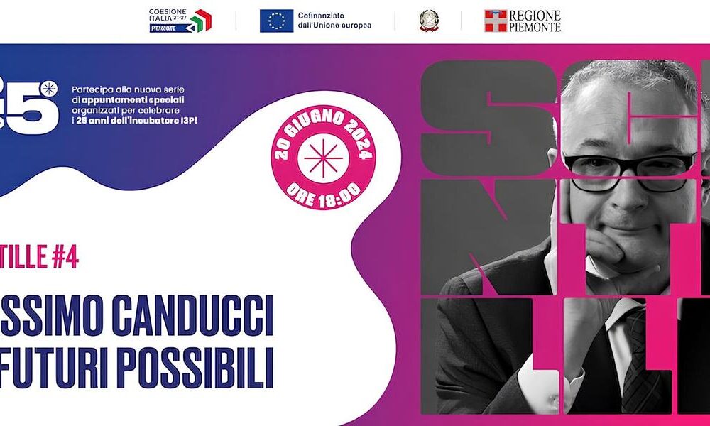 Scintille, Massimo Canducci all'I3P di Torino - Scintille, il futuro dell'innovazione tecnologica all'I3P con Massimo Canducci