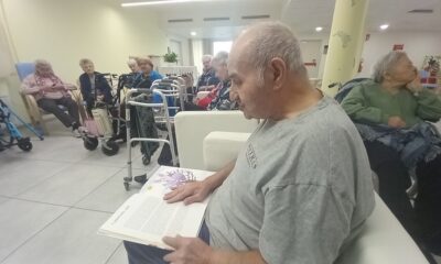 Un momento del laboratorio di lettura