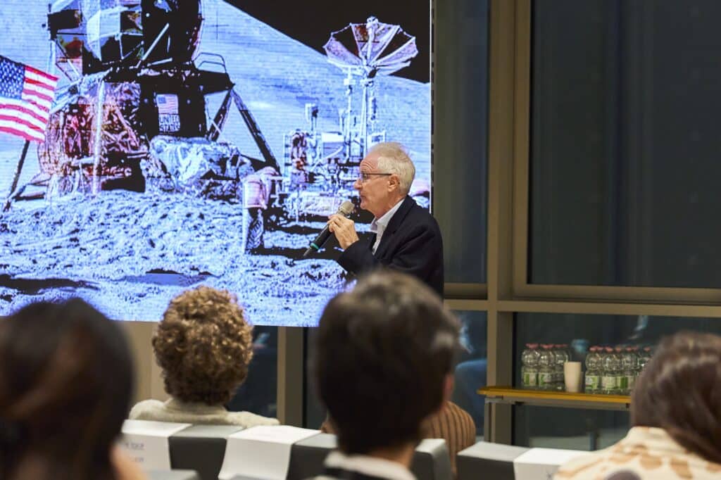 Paolo Ferri durante il suo intervento