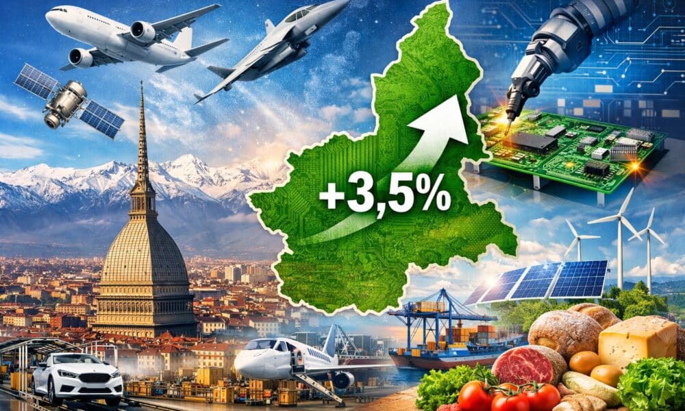 Piemonte, industria in ripartenza: +3,5% nel quarto trimestre 2025
