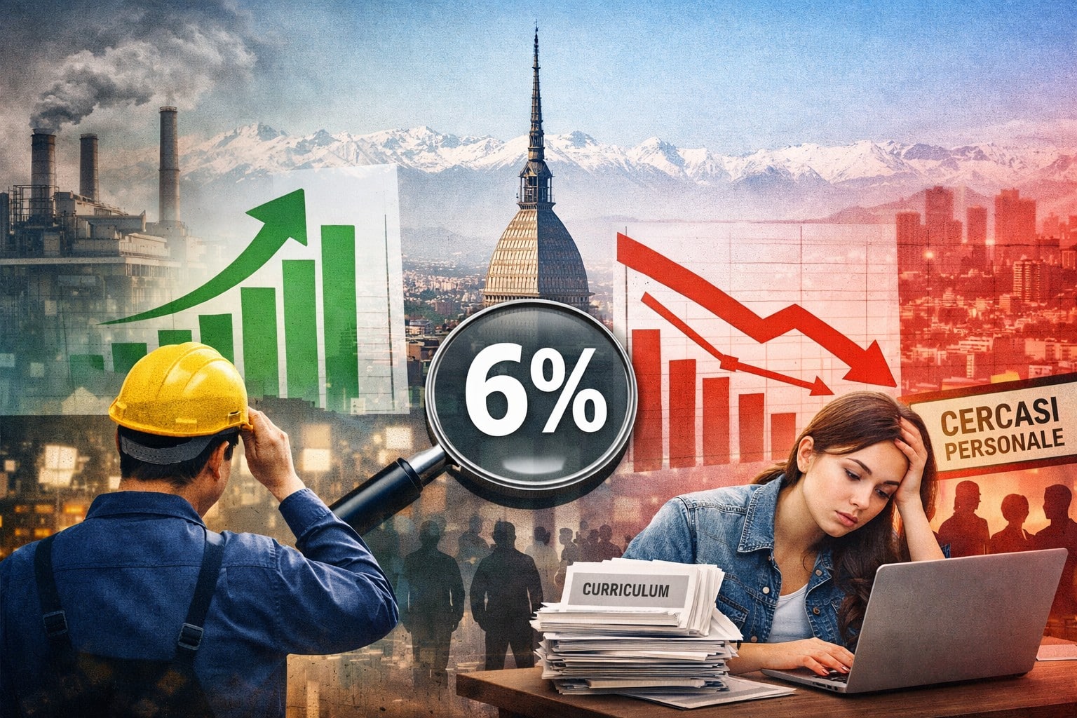 Occupazione in Piemonte